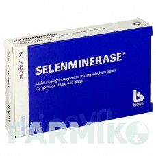 СЕЛЕНМІНЕРАЗ (SELENMINERASE) драже 60 шт - Активні речовини BIOSYN
