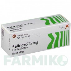СЕЛИНКРО (SELINCRO) 18 мг таблетки 49 шт - Налмефен LUNDBECK