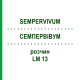 СЕМПЕРВИВУМ (SEMPERVIVUM) LM 13 раствор 10 мл - Гомеопатия ARCANA DR.SEWERIN