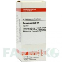 СЕНЕЦИО АУРЕУС (SENECIO AUREUS) D 6 таблетки 80 шт - Гомеопатия DHU