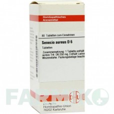 СЕНЕЦИО АУРЕУС (SENECIO AUREUS) D 6 таблетки 80 шт - Гомеопатия DHU