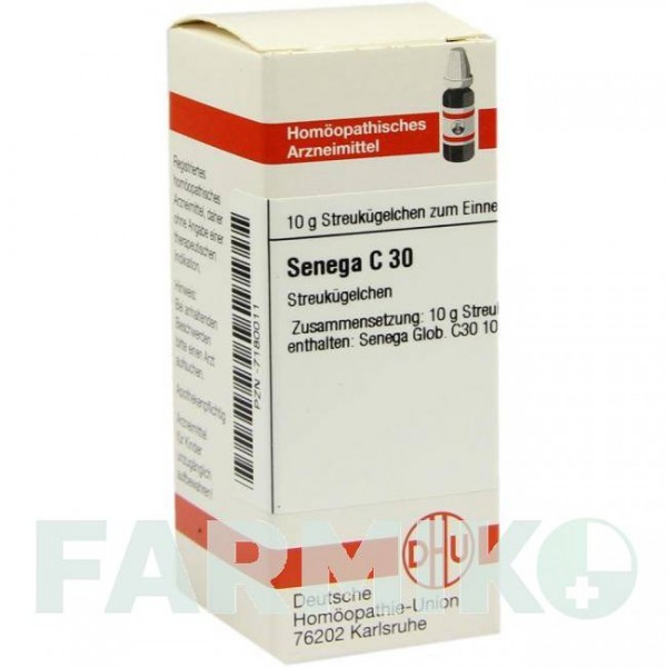 СЕНЕГА (SENEGA) C 30 глобули 10 г - Гомеопатія DHU