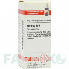 СЕНЕГА (SENEGA) D 6 глобули 10 г - Гомеопатия DHU