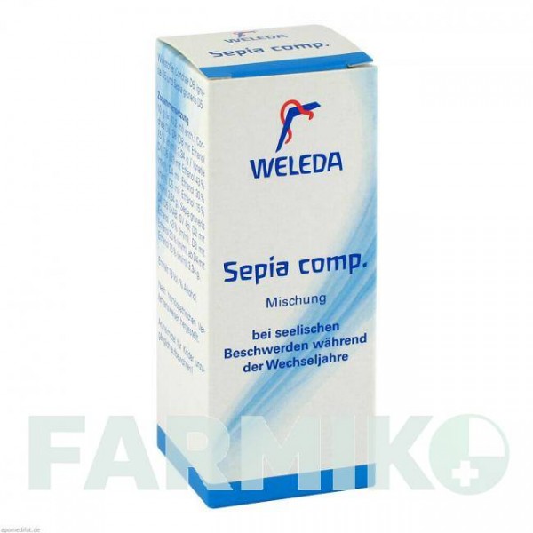 СЕПИЯ КОМП (SEPIA COMP) смесь 50 мл - Гомеопатия WELEDA