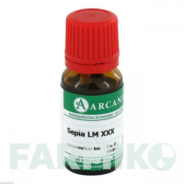 СЕПИЯ (SEPIA) LM 30 раствор 10 мл - Гомеопатия ARCANA DR.SEWERIN