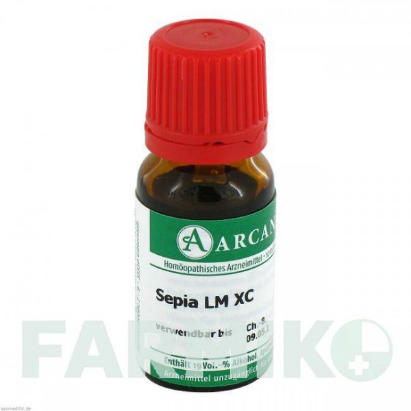 СЕПИЯ (SEPIA) LM 90 раствор 10 мл - Гомеопатия ARCANA DR.SEWERIN