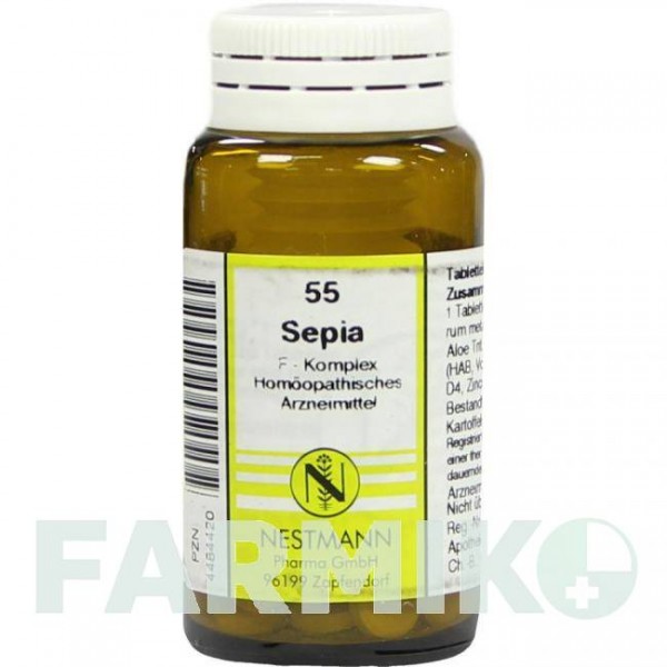 СЕПІЯ (SEPIA) таблетки 120 шт - Гомеопатія NESTMANN PHARMA