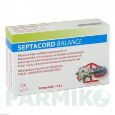 СЕПТАКОРД (SEPTACORD) таблетки 100 шт - Активные вещества TEOFARMA