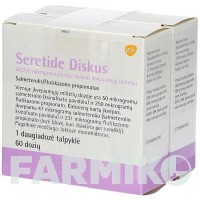 СЕРЕТИД (SERETIDE) 50 мкг/250 мкг порошок 2x60 шт - Сальметерол, Флутиказон DOCPHARM