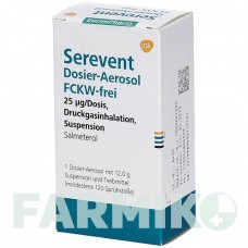 СЕРЕВЕНТ ФКВ (SEREVENT FCKW) 120 доз аэрозоль 1 шт - Сальметерол EURIMPHARM