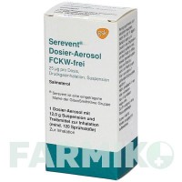 СЕРЕВЕНТ ФКВ (SEREVENT FCKW) 120 доз аэрозоль 1 шт - Сальметерол KOHLPHARMA