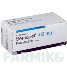 СЕРОКВЕЛЬ (SEROQUEL) 100 мг таблетки 100 шт - Кветиапин ASTRAZENECA