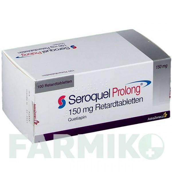 СЕРОКВЕЛЬ (SEROQUEL) 150 мг таблетки 100 шт - Кветіапін ASTRAZENECA