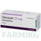 СЕРОКВЕЛЬ (SEROQUEL) 25 мг таблетки 50 шт - Кветиапин EURIMPHARM