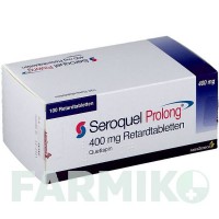 СЕРОКВЕЛЬ (SEROQUEL) 400 мг таблетки 100 шт - Кветіапін ASTRAZENECA