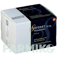 СЕРОКСАТ (SEROXAT) 20 мг таблетки 50 шт - Пароксетин GLAXOSMITHKLINE