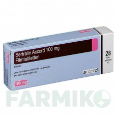 СЕРТРАЛИН (SERTRALIN) 100 мг таблетки 28 шт - Сертралин ACCORD HEALTHCARE