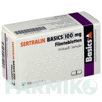 СЕРТРАЛИН (SERTRALIN) 100 мг таблетки 50 шт - Сертралин BASICS