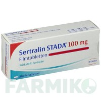 СЕРТРАЛІН (SERTRALIN) 100 мг таблетки 50 шт - Сертралін STADAPHARM