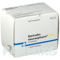 СЕРТРАЛІН (SERTRALIN) 200 мг таблетки 100 шт - Сертралін NEURAXPHARM