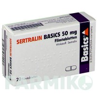 СЕРТРАЛИН (SERTRALIN) 50 мг таблетки 20 шт - Сертралин BASICS