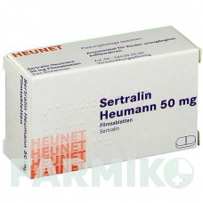 СЕРТРАЛІН (SERTRALIN) 50 мг таблетки 20 шт - Сертралін HEUNET PHARMA