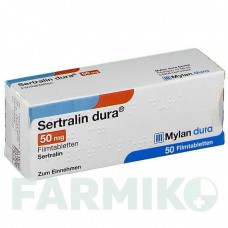 СЕРТРАЛІН (SERTRALIN) 50 мг таблетки 50 шт - Сертралін VIATRIS