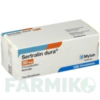 СЕРТРАЛІН (SERTRALIN) 50 мг таблетки 100 шт - Сертралін VIATRIS