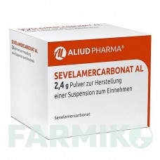 СЕВЕЛАМЕРКАРБОНАТ (SEVELAMERCARBONAT) 2,4 г порошок 60 шт - Севеламер ALIUD PHARMA