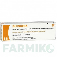 ШИНГРИКС (SHINGRIX) суспензія 1 шт - Вірус Зостер очищений антиген GLAXOSMITHKLINE