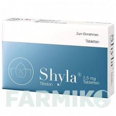 ШИЛА (SHYLA) 2,5 мг таблетки 3x28 шт - Тиболон GEDEON RICHTER