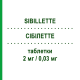 СІБІЛЕТТЕ (SIBILLETTE) 2 мг/0,03 мг таблетки 84 шт - Дієногест, Етинілестрадіол GEDEON RICHTER