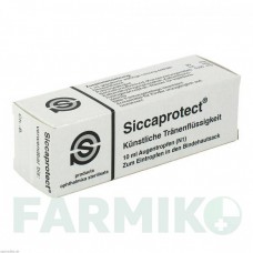 СИКАПРОТЕКТ (SICCAPROTECT) капли 10 мл - Поливиниловый спирт, Декспантенол URSAPHARM