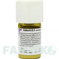 СІДЕРИТ (SIDERIT) D 3 тритурація 20 г - Гомеопатія WELEDA