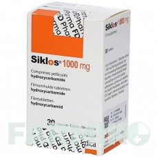 СИКЛОС (SIKLOS) 1000 мг таблетки 30 шт - Гидроксикарбамид FD PHARMA