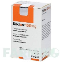 СИКЛОС (SIKLOS) 1000 мг таблетки 30 шт - Гідроксикарбамід HAEMATO PHARM