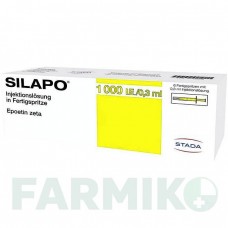 СИЛАПО (SILAPO) 1000 МЕ/0,3 мл шприци 6x1 шт - Эритропоэтин STADAPHARM