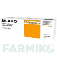 СИЛАПО (SILAPO) 2000 МО/0,6 мл шприци 6x1 шт - Еритропоетин STADAPHARM