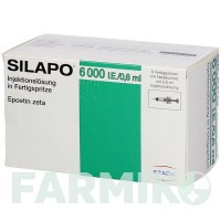СИЛАПО (SILAPO) 6000 МО/0,6 мл шприци 6x1 шт - Еритропоетин STADAPHARM