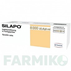 СИЛАПО (SILAPO) 8000 МО/0,8 мл шприци 6x1 шт - Еритропоетин STADAPHARM