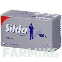 СІЛДА (SILDA) 100 мг таблетки 12 шт - Силденафіл STADAPHARM