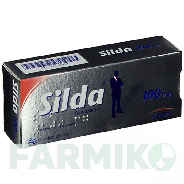 СИЛДА (SILDA) 100 мг таблетки 24 шт - Силденафил STADAPHARM