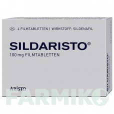 СИЛДАРИСТО (SILDARISTO) 100 мг таблетки 4 шт - Силденафил ARISTO PHARMA