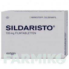 СИЛДАРИСТО (SILDARISTO) 100 мг таблетки 10 шт - Силденафил ARISTO PHARMA