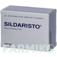 СИЛДАРИСТО (SILDARISTO) 50 мг таблетки 20 шт - Силденафил ARISTO PHARMA