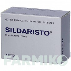 СИЛДАРИСТО (SILDARISTO) 50 мг таблетки 20 шт - Силденафил ARISTO PHARMA