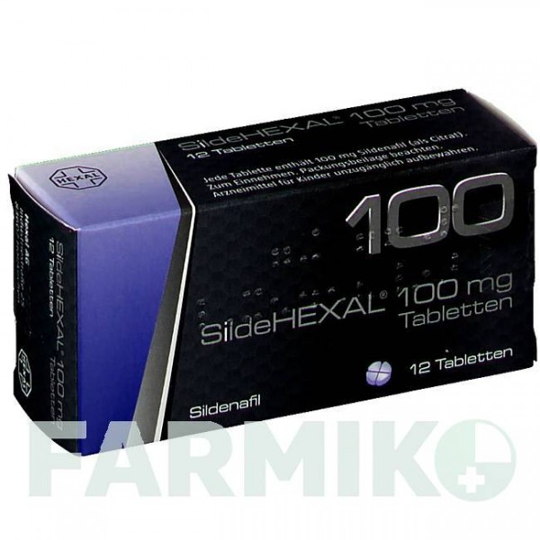 СИЛДЕГЕКСАЛ (SILDEHEXAL) 100 мг таблетки 12 шт - Силденафил HEXAL