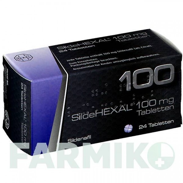 СИЛДЕГЕКСАЛ (SILDEHEXAL) 100 мг таблетки 24 шт - Силденафил HEXAL
