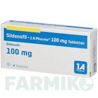 СИЛДЕНАФІЛ (SILDENAFIL) 100 мг таблетки 4 шт - Силденафіл 1 A PHARMA