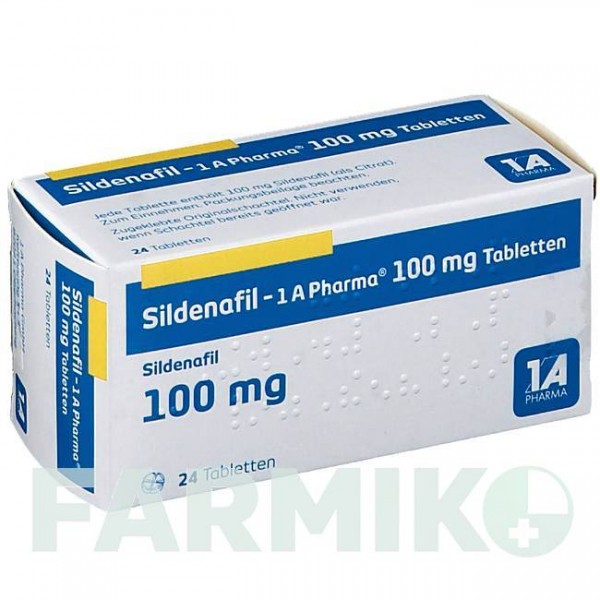 СИЛДЕНАФИЛ (SILDENAFIL) 100 мг таблетки 24 шт - Силденафил 1 A PHARMA